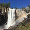 Vernal Falls with rainbow.