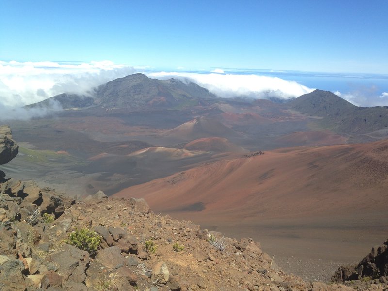 Impressive Haleakala views in all directions.