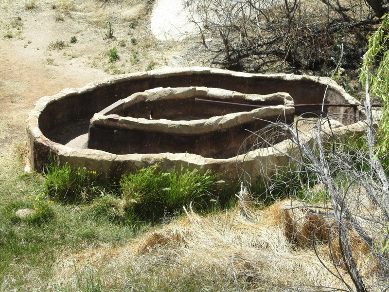 Barker Tank - Man made tank for cattle