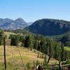 Looking north toward Garnet Hill and Hellroaring Peak.