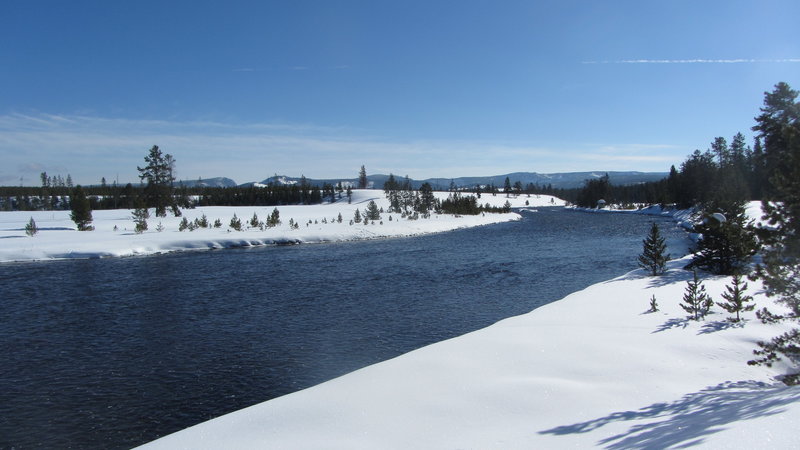 Madison River from the Up River Ski Loop.