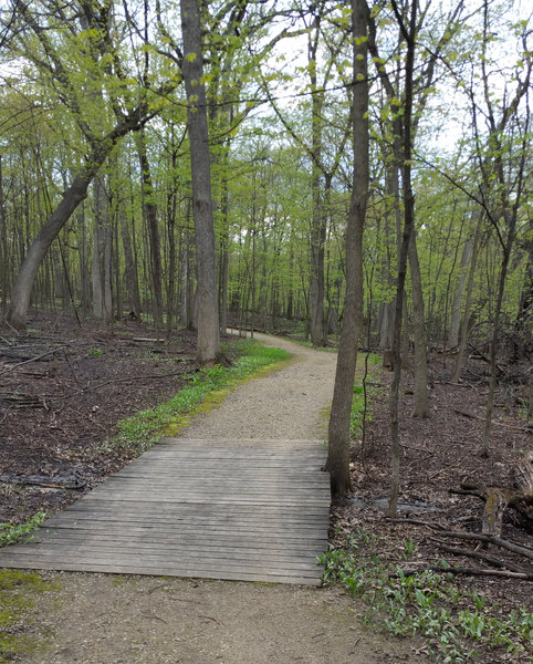 Beginning of Ski/Hiking Trail