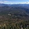 Partial view from the Needles Lookout to the NE.