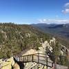 The top of the lookout stairs, viewing north.