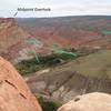 Looking at Fruita and the campground (obscured by the hill) from near the top.