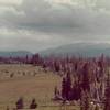 Looking southeast toward the Tetons from the Pitchstone Plateau.