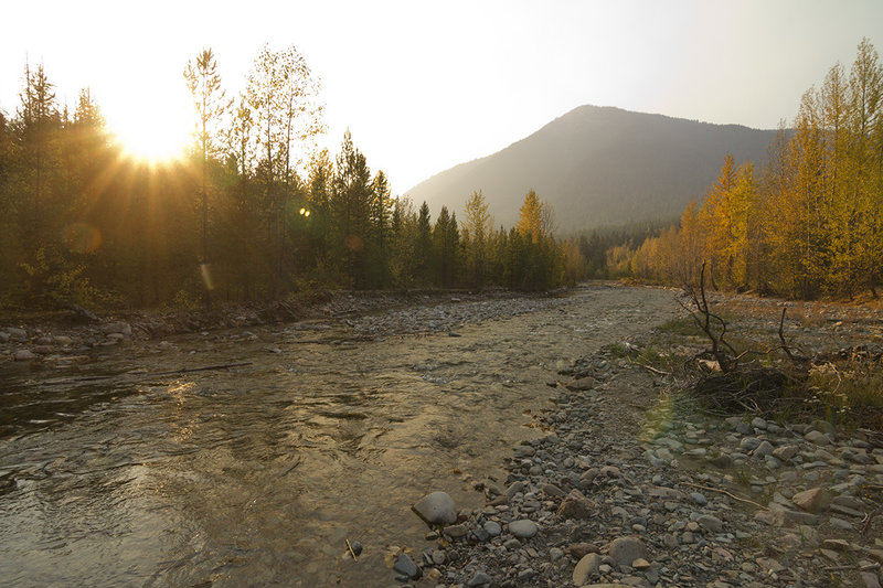 Ole Creek crossing in the Fall