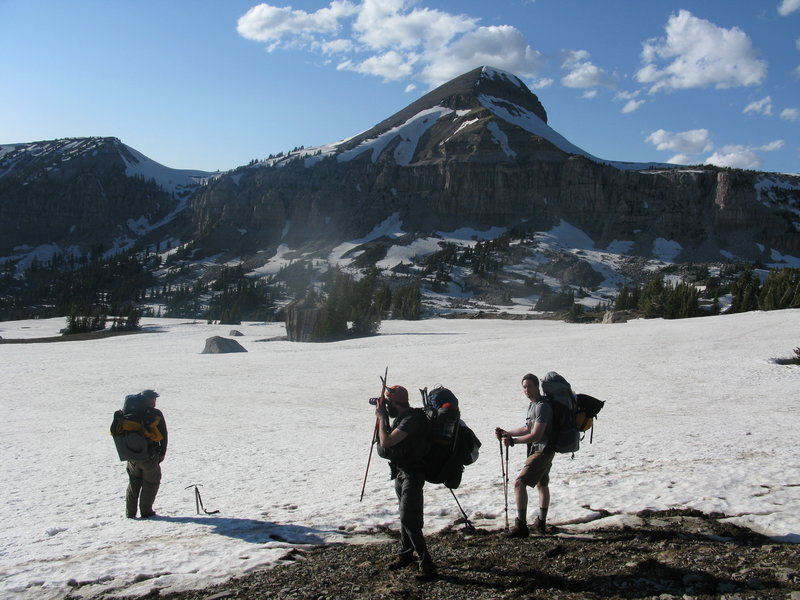 Top of Fox Creek Pass.