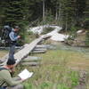 Crossing Death Canyon Creek... again.