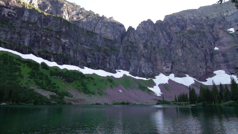 View from No Name Lake shoreline.