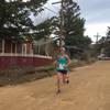 Sarah Kadlec cruising through Gold Hill and to victory in the 10 Mile Ascent.