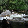 Merced River rapids.