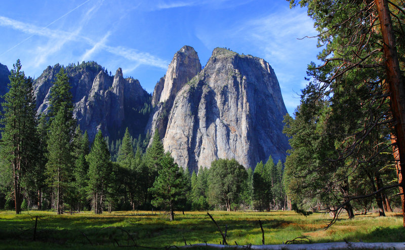 Cathedral Formation, Yosemite Valley, Yosemite National Park, California. with permission from Richard Ryer