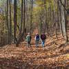 Walking the MST at Wells Knob. Photo by Joe Mickey.