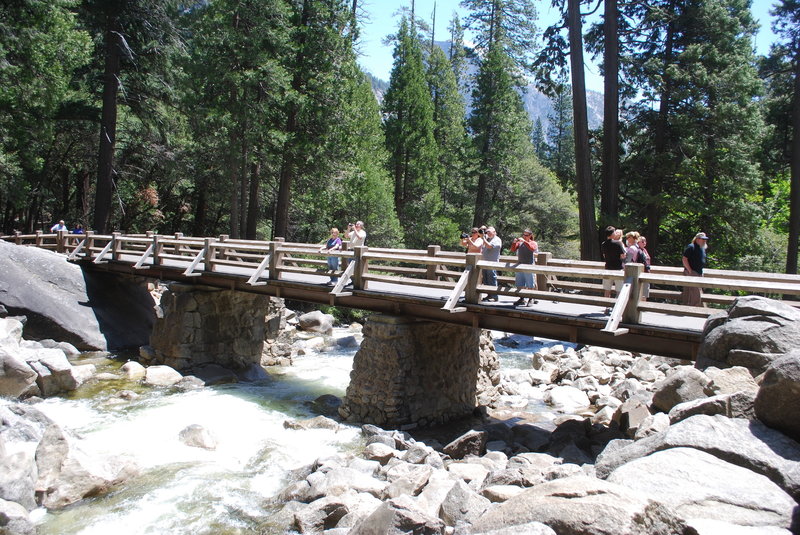 Bridge over the creek.