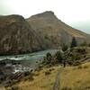 Yellowstone River near the Bear Creek bridge.