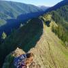 The view looking south from the top of Munra Point. It's beautiful but PLEASE BE CAREFUL! Make it a round-trip. ;)