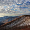 Winter morning view from The Pinnacles Overlook.