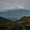 Looking out over the White Mountains.