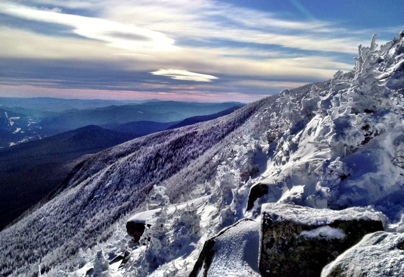 Cannon Mountain in winter.