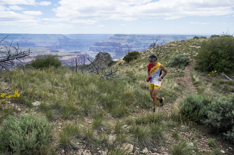 Near Monument Point, the most dramatic segment of the route!