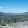 A view to the west from the top of Turtleback Dome.