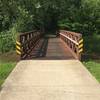 Foot bridge over Clear Creek between Ashton Cross Country Course, to the Clear Creek natural surface trail.