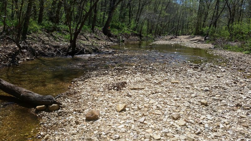 Big Paddy Creek crossing.