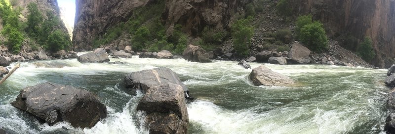 The MIGHTY Gunnison River.