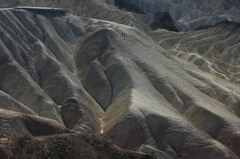 View of Zabriskie Point.