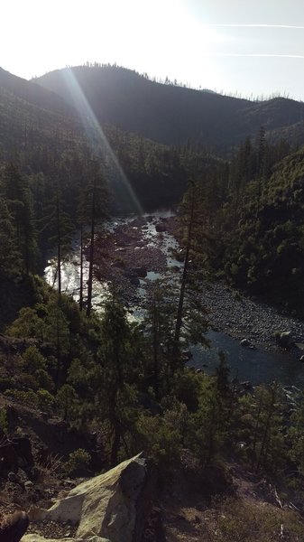 Illinois River looking eastward.