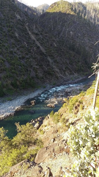 Illinois River looking westward.