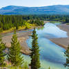 Above the Yellowstone. with permission from Hobbes7714 Photo Credit: Andrew Wahr  Link: https://twitter.com/WahrAndrew