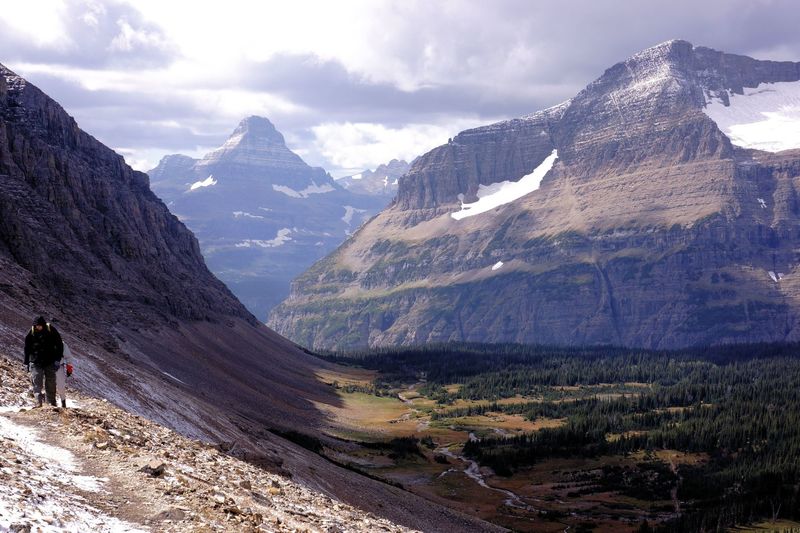 Siyeh Pass, Glacier National Park.