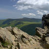 Hawksbill Summit looking north.