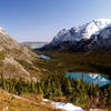 View from the Grinnell Glacier Trail towards Many Glacier. with permission from walkaboutwest *No Commercial Use