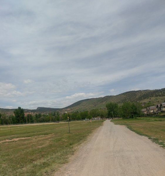 Heading north towards Bohn Park.
