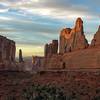 Arches National Park, Park Avenue.