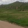 Looking north towards the rocky peak.