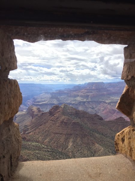 View from Watchtower, Grand Canyon.