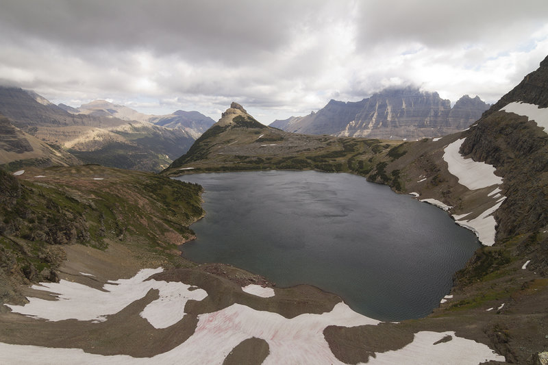 Sue Lake from the overlook.