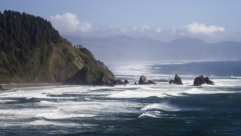 View from Cape Meares