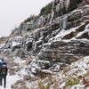 Iceberg Lake Trail in the winter. with permission from walkaboutwest *No Commercial Use