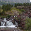 Overlooking Redrock Falls.