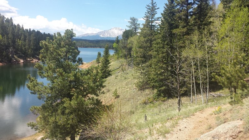 One of the many fingers of the reservoir.