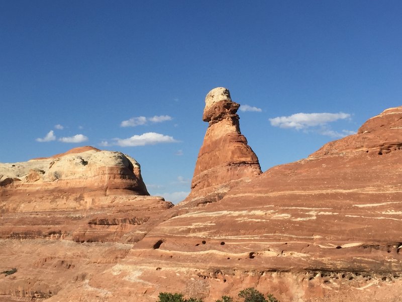 Rock formation. Big Spring Canyon Trail.