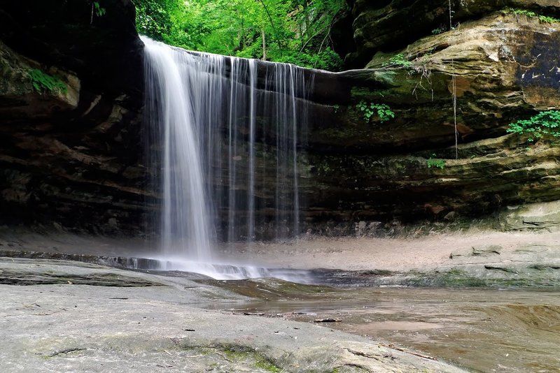 LaSalle Canyon Waterfall.