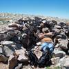 Use the wind breaks along the ridge to catch a break at altitude.