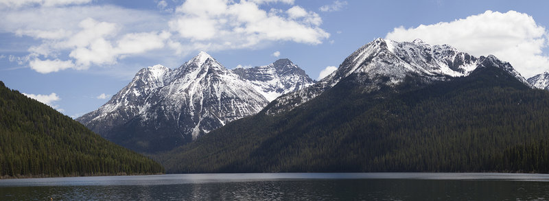 View from Quartz Lake Campground.