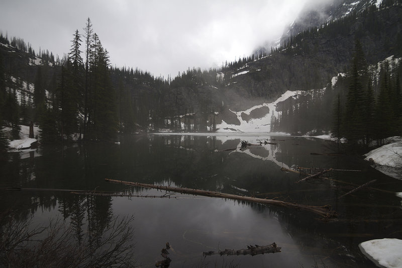 View from foot of Snyder Lake